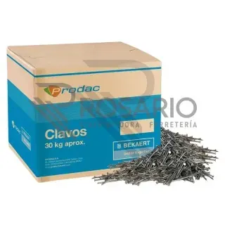 CLAVO PARA MADERA 1 caja 30 kg